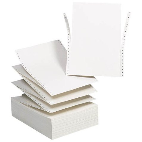 Listing paper text processing Exacompta 1 copy 70 g 240 x 280 mm - 2000 sheets