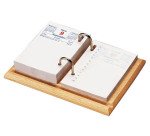 Support bloc éphéméride bois