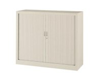 Armoire à rideaux monobloc Generic H 100 x L 120 cm corps beige / rideaux beige
