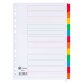 JMB set of dividers, A4, Bristol board with Mylar tabs, 12 divisions