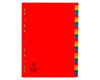 Subject dividers numeric 31 divisions polypropylene colour A4 JMB