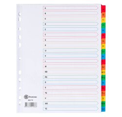 Set maxi tabbladen alfabetisch bristol 20 onderverdelingen JMB