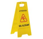Panneau de sécurité sol glissant/mouillé