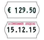 Pack Etikettierzange Kendo mit 8 + 2 Etikettenrollen und 1 Tintenrolle