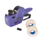 Pack Etikettierzange Kendo mit 8 + 2 Etikettenrollen und 1 Tintenrolle