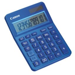 Canon Metallic Blue Calculator LS-123K