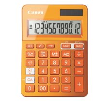 Calculadora Canon LS-123K 12 dígitos Naranja