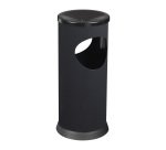Cendrier corbeille d'intérieur Kipso Rossignol noir 17,5 litres