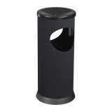Cendrier corbeille d'intérieur Kipso Rossignol noir 17,5 litres