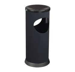 Cendrier corbeille d'intérieur Kipso Rossignol noir 17,5 litres