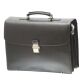 Leather briefcase, 3 cases