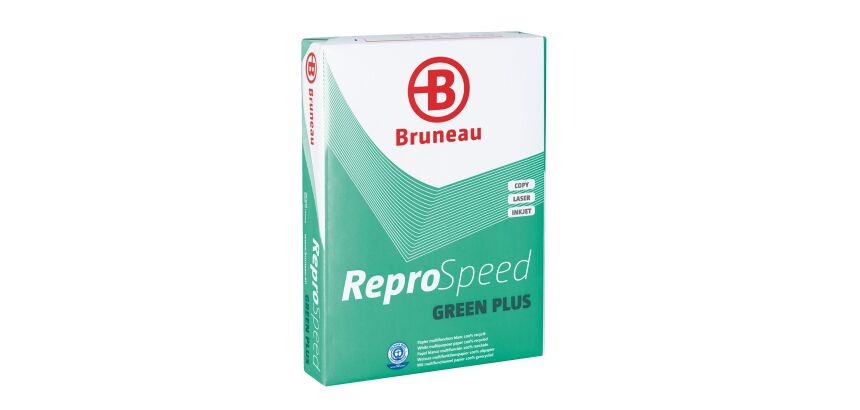 Pack de 15 paq.  Papel Reciclado Reprospeed Greenplus + 5 GRATIS 