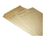 Sobres para correo interno 260 x 360 mm Kraft marrón 120 g Sam - Caja de 100
