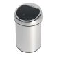 Papelera mural redonda 3 litros Brabantia Touch-bin inox brillante