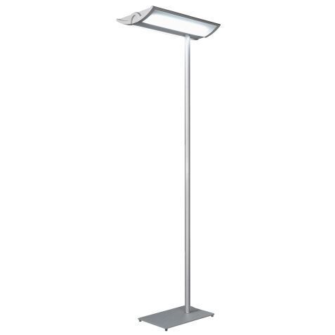 Lampadaire Fluo Forum - Aluminor - 220 W - éclairage direct et indirect