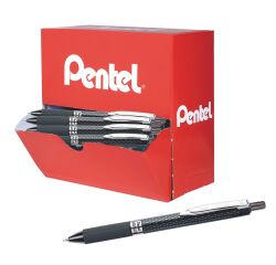 Pack de 36 bolígrafos Pentel OH! Gel negros + 12 gratis