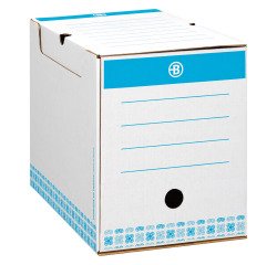 Archivbox Carton Bruneau - 20 cm Rücken - Hohe Beständigkeit - Farbe
