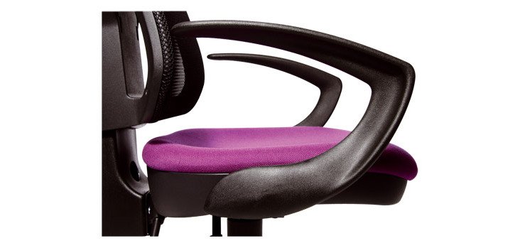 Paire d'accoudoirs fixe pour chaise Holly