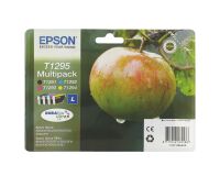 Epson T1295 / C13T12954010 Pack 4 Cartuchos originales negro + tricolor alta capacidad (400 + 3 x 580 páginas)