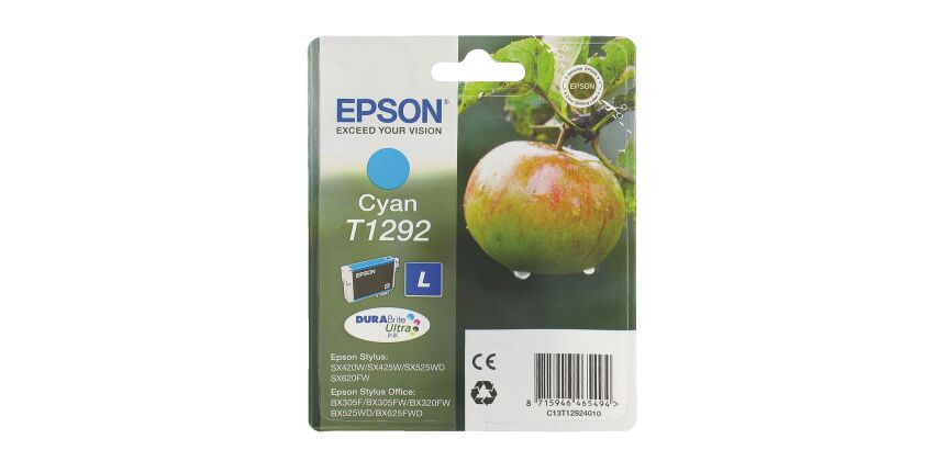 Cartouche Epson T129 couleurs séparées pour imprimante jet d'encre