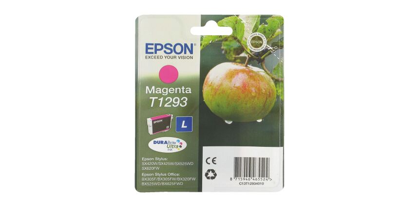 Tintenpatrone Epson T129X absonderliche Farben