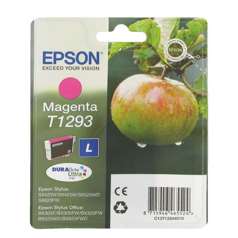Epson T129 cartucho original magenta (580 páginas)