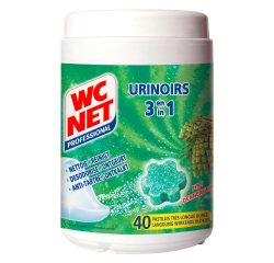 Bloc pour urinoirs WC Net fraîcheur pin - boîte de 750 g