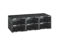 Organizing block 6 jumbo cases Modulodoc Exacompta grey