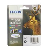 Epson T1306 Pack 3 cartuchos tricolor (3 x 600 páginas)