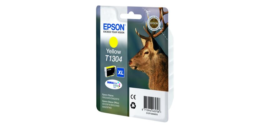 Cartouche Epson T130 couleurs séparées pour imprimante jet d'encre