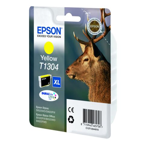 Epson T1304 / C13T13044010 Cartucho original amarillo de capacidad estándar (765 páginas)