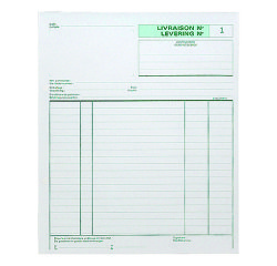 Auto-copying register Exacompta "delivery-form" 210 x 180 mm 50-3