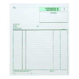 Auto-copying register Exacompta "delivery-form" 210 x 180 mm 50-3
