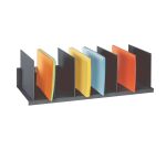 Trieur de classement 8 séparations réglables couleur