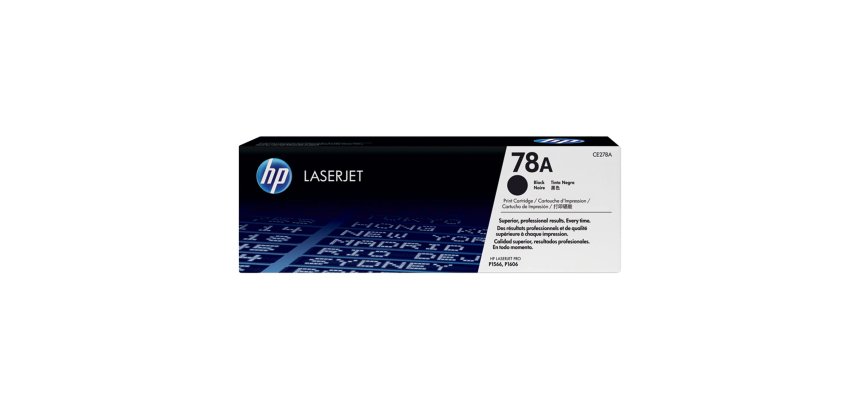 HP 78A - CE278A Toner noir pour imprimante laser