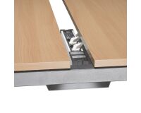 Canaleta pasacables horizontal universal para conjuntos de mesa An 60 x Fon 23 x Alt 10 cm