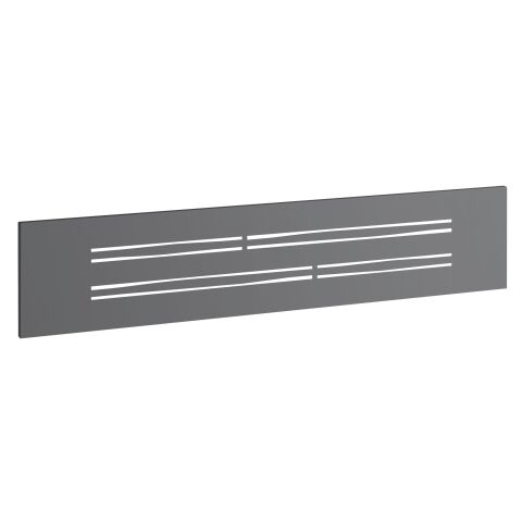 Panel de fondo Gris antracita para escritorio Arko 160 cm