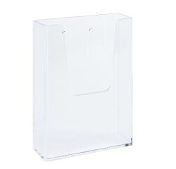 Wandaufsteller für Dokumente 1/3 A4 Taymar 1 Fach durchsichtig