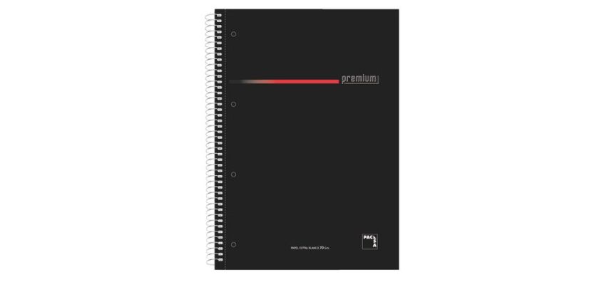 Cuaderno tapa dura A4 160 hojas Pacsa