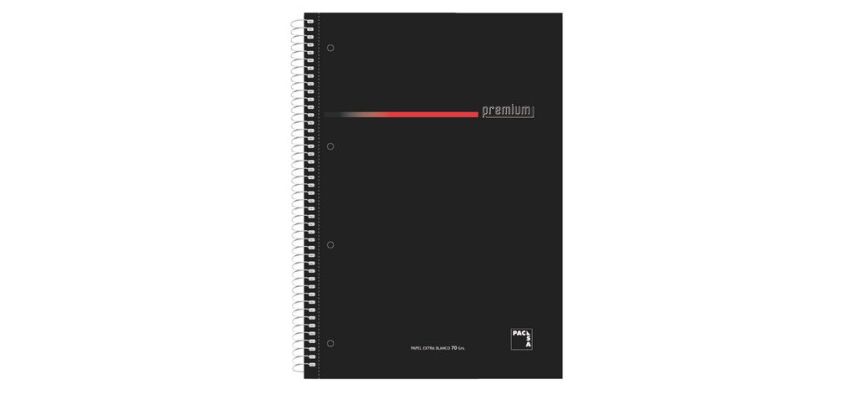Cuaderno tapa dura A4 160 hojas Pacsa