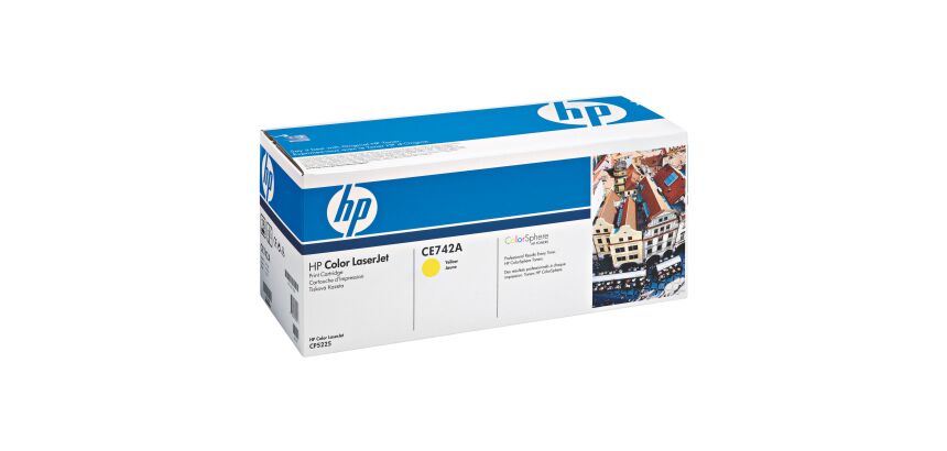 HP 307A - CE74xA toners couleurs séparées pour imprimante laser