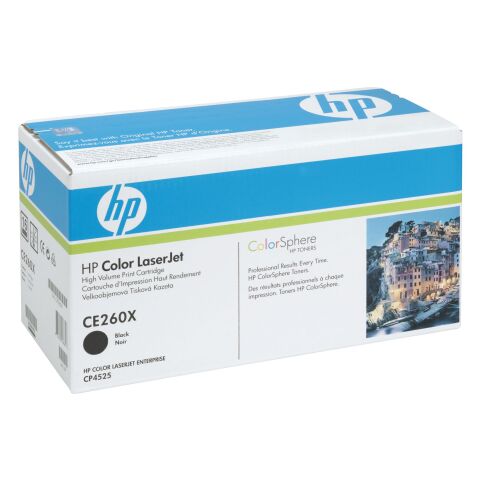 HP 649X (CE260X) tóner original negro alta capacidad