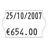 Etiquettes 26 x 16 mm Sato Judo blanches - Rouleau de 1200