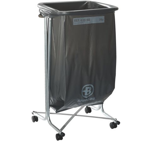 Support de sacs poubelles à roulettes 100-110 Litres