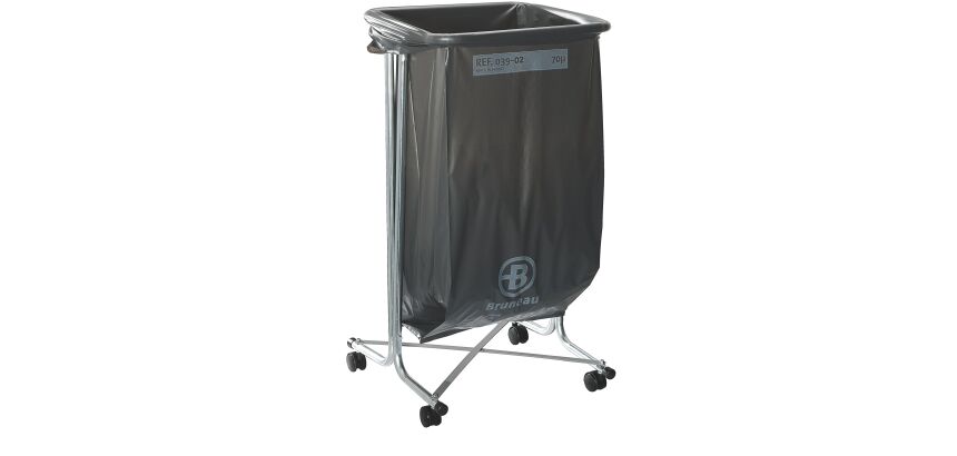 Support de sacs poubelles à roulettes 100-110 Litres