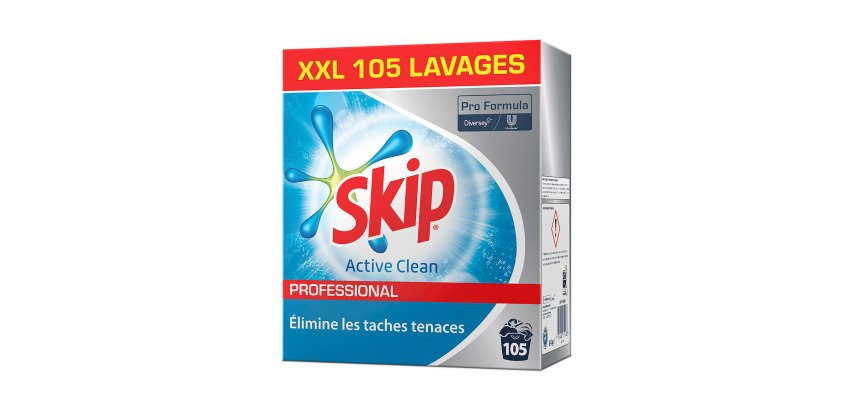 Lessive poudre Skip Effervescent - Baril 105 lavages