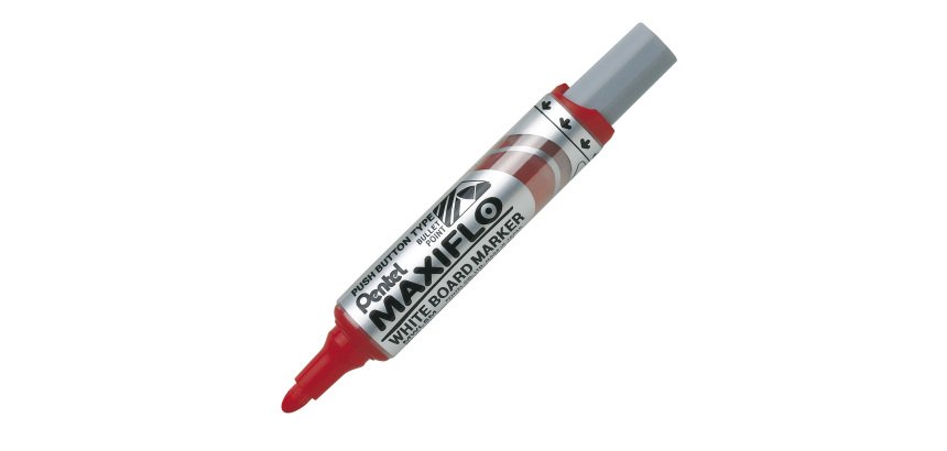 Marqueur effaçable Pentel Maxiflo pointe conique 6 mm