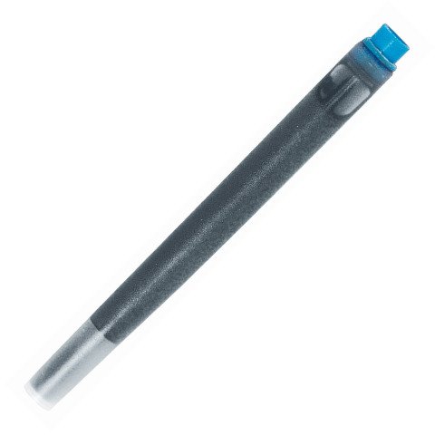 Cartucho largo para pluma Parker Caja de 5 azul