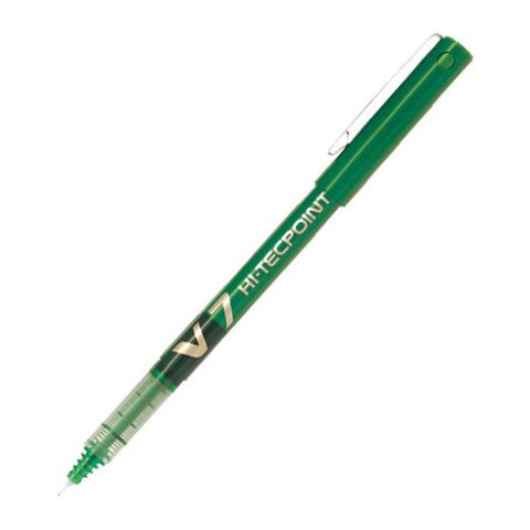 Roller Pilot Hi-tecpoint V7 0.7 mm Verde