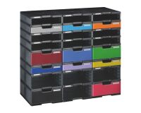 Klasseerblok 24 standaard vakken Modulodoc Exacompta grijs